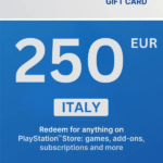 PlayStation Store 250 EUR Gift Card (Italy) - Digital Code
