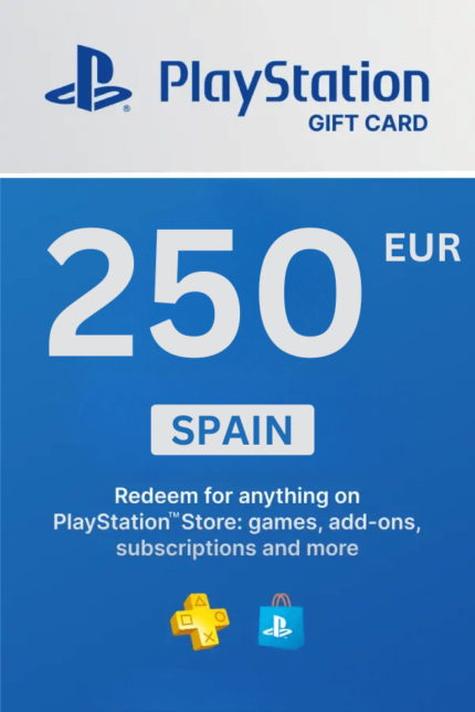 PlayStation Store 250 EUR Gift Card (Spain) - Digital Code