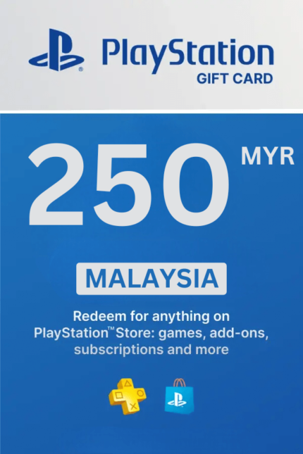 PlayStation Store 250 MYR Gift Card (Malaysia) - Digital Code