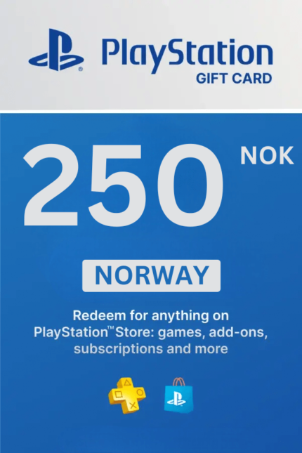 PlayStation Store 250 NOK Gift Card (Norway) - Digital Code