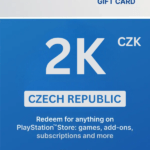 PlayStation Store 2000 CZK Gift Card (Czech Republic) - Digital Code