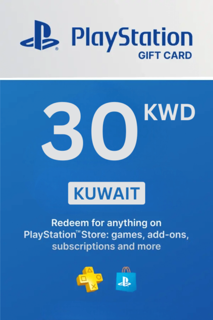 PlayStation Store 30 KWD Gift Card (Kuwait) - Digital Code