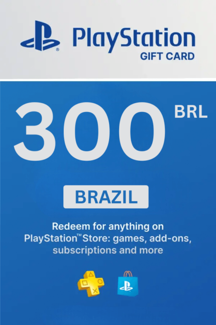 PlayStation Store 300 BRL Gift Card (Brazil) - Digital Code