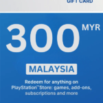 PlayStation Store 300 MYR Gift Card (Malaysia) - Digital Code