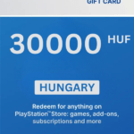 PlayStation Store 30000 HUF Gift Card (Hungary) - Digital Code