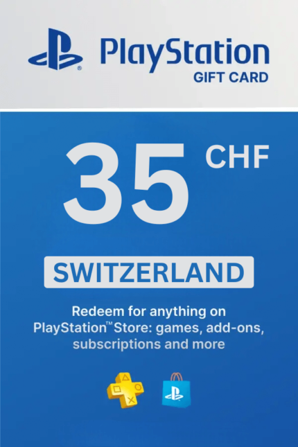 PlayStation Store 35 CHF Gift Card (Switzerland) - Digital Code