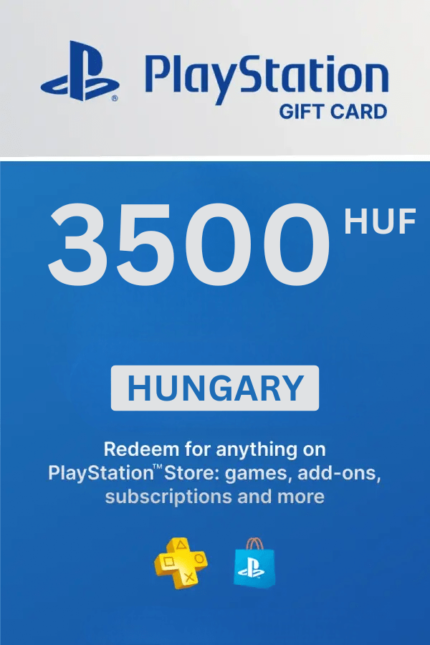 PlayStation Store 3500 HUF Gift Card (Hungary) - Digital Code