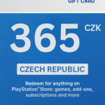 PlayStation Store 365 CZK Gift Card (Czech Republic) - Digital Code