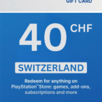 PlayStation Store 40 CHF Gift Card (Switzerland) - Digital Code