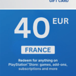 PlayStation Store 40 EUR Gift Card (France) - Digital Code