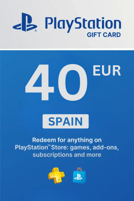 PlayStation Store 40 EUR Gift Card (Spain) - Digital Code