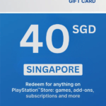 PlayStation Store 40 SGD Gift Card (Singapore) - Digital Code