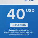 PlayStation Store 40 USD Gift Card (Lebanon) - Digital Code