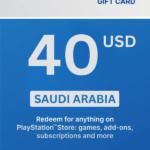 PlayStation Store 40 USD Gift Card (Saudi Arabia) - Digital Code