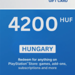 PlayStation Store 4200 HUF Gift Card (Hungary) - Digital Code