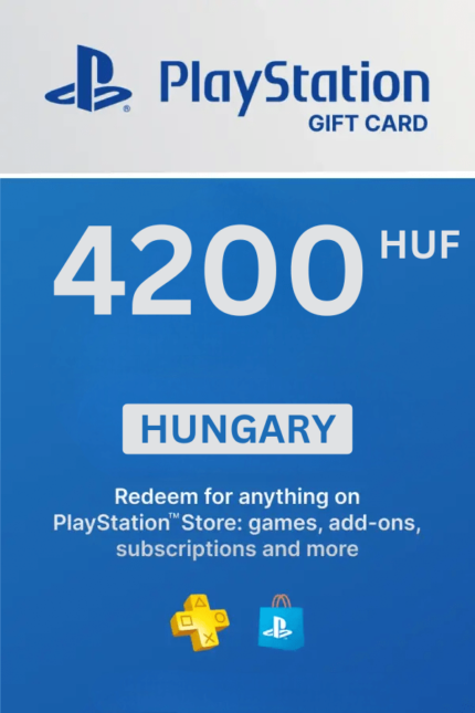 PlayStation Store 4200 HUF Gift Card (Hungary) - Digital Code