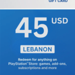PlayStation Store 45 USD Gift Card (Lebanon) - Digital Code