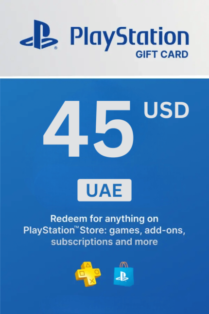 PlayStation Store 45 USD Gift Card (United Arab Emirates) - Digital Code