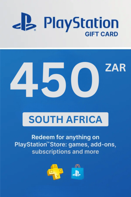 PlayStation Store 450 ZAR Gift Card (South Africa) - Digital Code