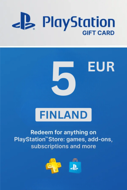 PlayStation Store 5 EUR Gift Card (Finland) - Digital Code