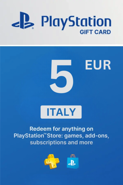 PlayStation Store 5 EUR Gift Card (Italy) - Digital Code