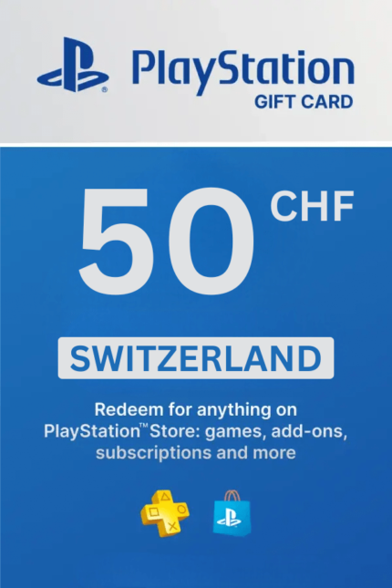 PlayStation Store 50 CHF Gift Card (Switzerland) - Digital Code