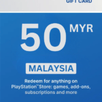 PlayStation Store 50 MYR Gift Card (Malaysia) - Digital Code