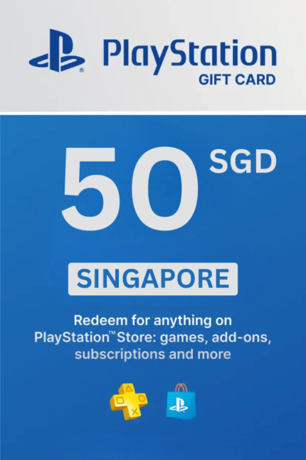PlayStation Store 50 SGD Gift Card (Singapore) - Digital Code