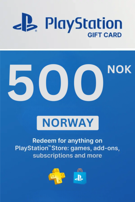 PlayStation Store 500 NOK Gift Card (Norway) - Digital Code