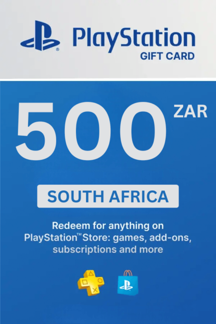 PlayStation Store 500 ZAR Gift Card (South Africa) - Digital Code