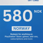 PlayStation Store 580 NOK Gift Card (Norway) - Digital Code