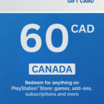 PlayStation Store 60 CAD Gift Card (Canada) - Digital Code