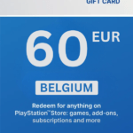 PlayStation Store 60 EUR Gift Card (Belgium) - Digital Code