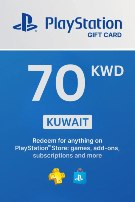 PlayStation Store 70 KWD Gift Card (Kuwait) - Digital Code