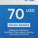 PlayStation Store 70 USD Gift Card (Saudi Arabia) - Digital Code