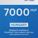 PlayStation Store 7000 HUF Gift Card (Hungary) - Digital Code