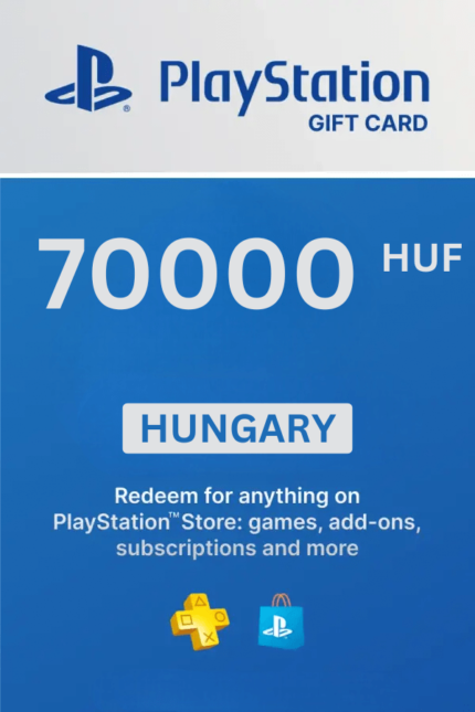 PlayStation Store 70000 HUF Gift Card (Hungary) - Digital Code