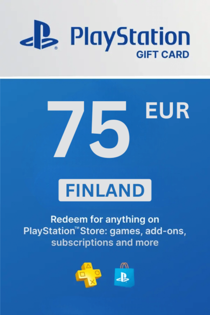PlayStation Store 75 EUR Gift Card (Finland) - Digital Code