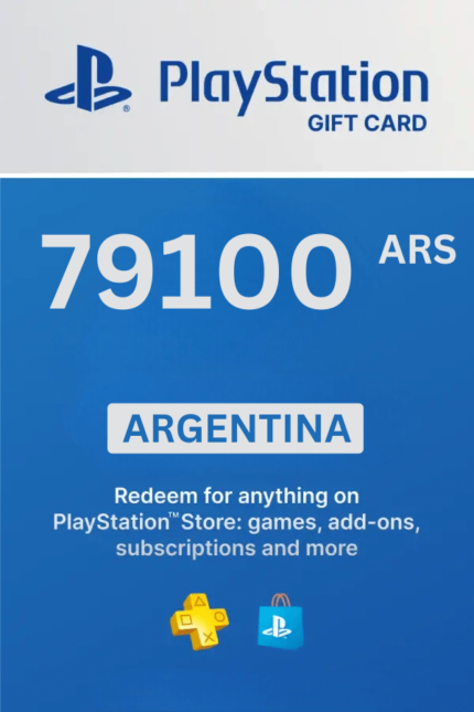 PlayStation Store 79100 ARS Gift Card (Argentina) - Digital Code