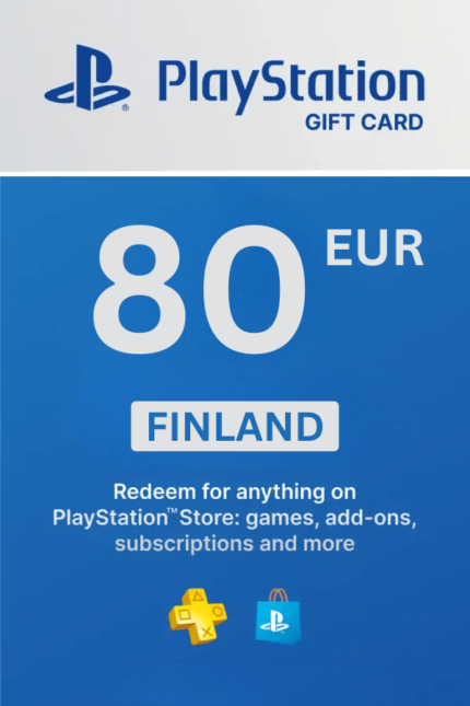 PlayStation Store 80 EUR Gift Card (Finland) - Digital Code