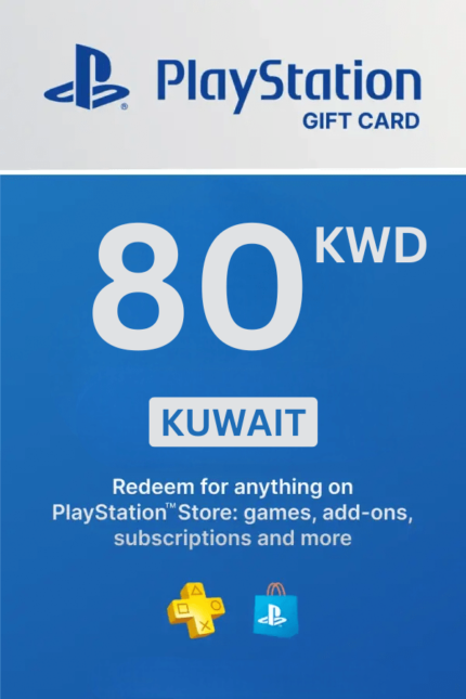PlayStation Store 80 KWD Gift Card (Kuwait) - Digital Code