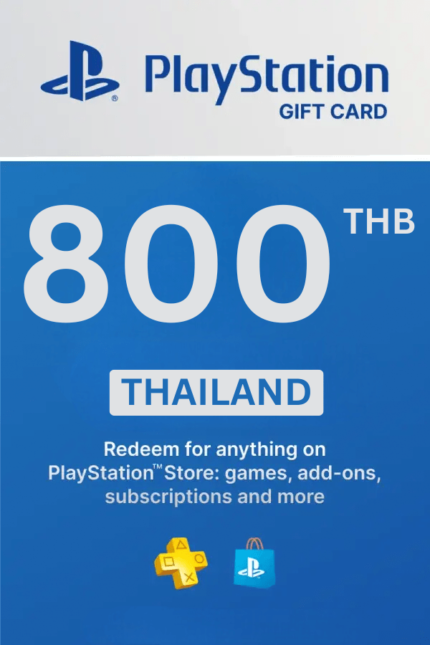 PlayStation Store 800 THB Gift Card (Thailand) - Digital Code