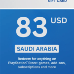 PlayStation Store 83 USD Gift Card (Saudi Arabia) - Digital Code