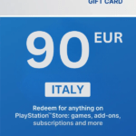 PlayStation Store 90 EUR Gift Card (Italy) - Digital Code