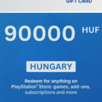 PlayStation Store 90000 HUF Gift Card (Hungary) - Digital Code