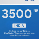 PlayStation Store ₹3500 INR Gift Card (India) - Digital Code
