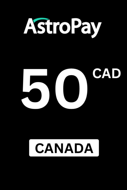 AstroPay 50 CAD Gift Card (Canada) - Digital Code