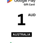 Google Play 1 AUD Gift Card (Australia) - Digital Code