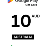 Google Play 10 AUD Gift Card (Australia) - Digital Code