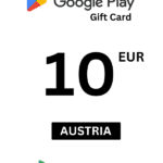 Google Play 10 EUR Gift Card (Austria) - Digital Code